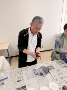 お花くらぶのたねダンゴ作りワークショップ